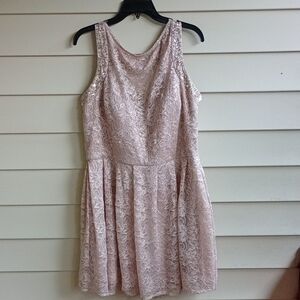 Morgan‎ & Co. Pink Fit and Flare Mini Dress for Prom